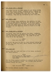 Moe Howard's 33pp. Script Dated June 1942 for The 1943 Three Stooges Film ''Spook Louder'' -- With Annotations in Moe's Hand & Additional 2pp. Shooting Schedule -- Very Good Condition